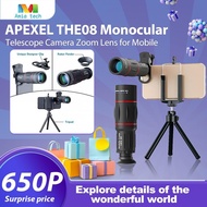 AMIA TECH APEXEL THE8 18X25 Monocular Zoom Telephoto Mobile Phone Lens With Tripod For Camping Touri