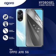 LAYAR Anti-Scratch Hydrogel For Oppo A98 5G Hydrogel SCREEN Protector Film - ANTI SPY, FULL SCREEN, 
