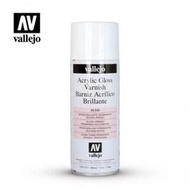 Acrylicos Vallejo 28530 - 噴罐 Hobby Spray Paint - 亮光保護漆 400ml