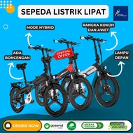 Sepeda Listrik Lipat Folding Bike Luxury Edition Lankeleisi G660