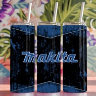 Makita blue tools Oild Fluid Stainless Steel Tumbler Design Water Bottle 20z