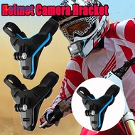 Motorcycle Helmet Front Chin Bracket Holder/ ABS Silicone Tripod GoPro Camera Series Mount/ Motorcycle Camera Accessory