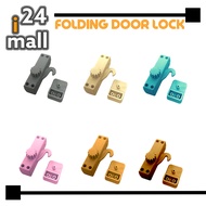 Wiraplas PVC Folding Door Lock With Screw / Pintu Lipat Lock