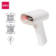 Deli เครื่องสแกนบาร์โค้ด รองรับหลายอุปกรณ์ มีBluetooth สแกนได้ 29 แบบ Barcode Scanner
