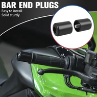 For KAWASAKI ZX-6R ZX6R 09-24 ZX-10R ZX10R 10-15 Z1000 10-16 Handle Bar Handlebar Grip Ends Cap Plug
