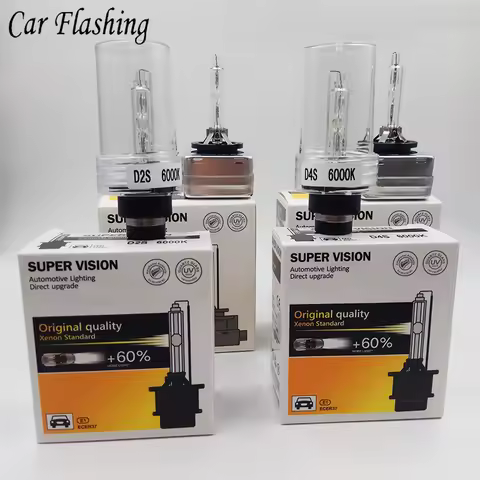 Car Flashing 1Pair D1S D2S D3S D4S xenon HID Bulbs HID headlight bulb D2 D3 D4 D1R D2R D3R D4R headl