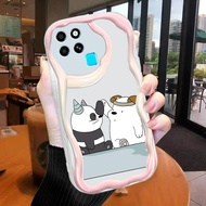Duang Infinix NOTE 7 Hot 8 9 Pro LITE 9 10 11 PLAY Smart 5 6 Plus 7 Phone Case Pattern We Bare Bears Soft Protective Cover