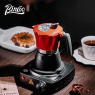 咖啡壺Bincoo撞色摩卡壺意式濃縮家用煮咖啡壺家用小型咖啡套裝咖啡器具
