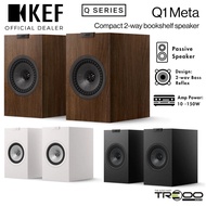 KEF Q1 Meta 2-Way Passive Desktop Bookshelf Speakers