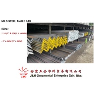 MILD STEEL ANGLE BAR BESI L BESI ANGLE 4MM THICKNESS/TEBAL 1KAKI-5KAKI 角钢铁 ANGLE BAR