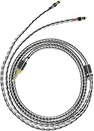 GUCraftsman 0.78mm 2Pin Plug 16 Strands 7N Single Crystal Copper/Silver Mixed Upgrade Earphones Cabl