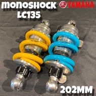 MONOSHOCK LC135 202MM APIDO MONOSHOCK YAMAHA LC135 GAS MONOSHOCK ABSOBER ACCESSORIES MOTOR YAMAHA HO