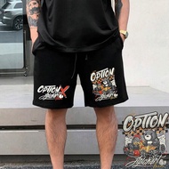 กางเกงขาสั้น พร้อมส่งกางเกงขาสั้น  Option Bear series shorts ผ้าฝ้ายแท้ระบายอากาศได้ดี M-XL