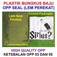 Obral PLASTIK 25X30 - OPP 25X35 - OPP 28X38 - PLASTIK OPP SEAL -