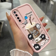 Case For Xiaomi Redmi Note 8 8 Pro 8T Three-Color Summer Coffee Phone Silicone Shockproof