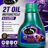 NAS5 2T OIL TWO STROKE MINYAK 0.5LITER 2T MOTORSIKAL