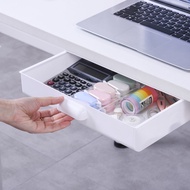 Under-desk drawer storage box Hidden office desk drawer storage box/under-desk drawer/sliding drawer
