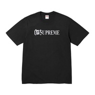 Supreme Skull Logo Short Sleeve T-Shirt Black FW25T48-BK|Street Trend Limited Edition American Retro