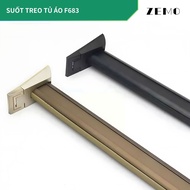 Wardrobe hanger F683 (send 1m bar) (NEED SEND 3m BAR Contact SHOP)