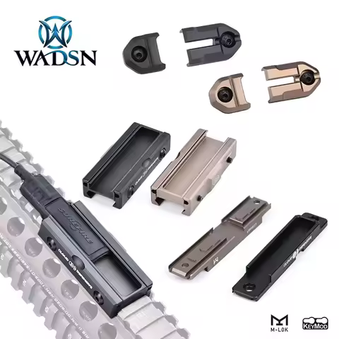 WADSN SF Tactic Scout Flashlight Airsoft Accessories Base For Hunting Weapon Torch Fit 20mm Mlok Key