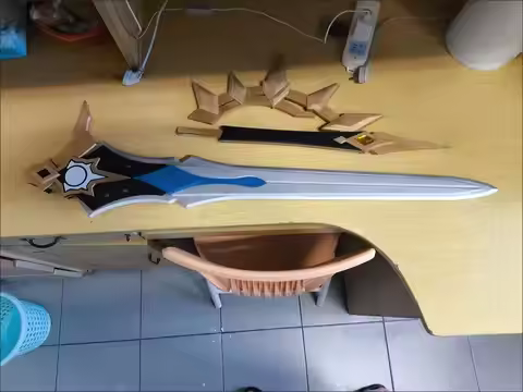 Phainon Shine Sword Weapons Game Honkai Star Rail Cosplay Prop Wooden Long Sword Halloween Christmas