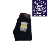 Oni Denim ONI-277 Bumpy - Kusaki (Plants and Trees) 17oz Bumpy Denim Just Right Straight