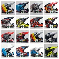 JPX full face helmet JPX CROSS FOX1 helmet X series motif