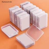 FF 1/3pcs Transparent Plastic Boxes Playing Cards Container Storage Case Paing  Game Card Box Board 
