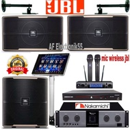 Paket Sound System Karaoke JBL Ampli Nakamichi Original