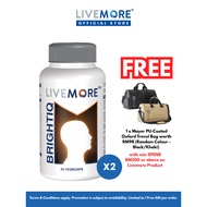 Livemore Bright IQ | Everyday Nutrition Support | Vitamin B Complex | 2 bottles | Halal