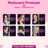 Photocard Premium IVE [EMPATHY - SOUNDWAVE POB]