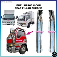 ISUZU NPR66 N SERIES HICOM REAR PILLAR CHROME TULANG BELAKANG CHROME ISUZU CHROME ACCESSORIES TRUCK 