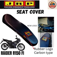 ORIGINAL JRP SEAT COVER FOR RAIDER R150 FI ( RUBBER LOGO ) JRP THAI PARTS SEAT COVER  | COD