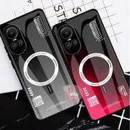 Softcase Glass OPPO A5X A60 A3 PRO A3X A17 2022 A57 2022 A16 A54 A74 A55 RENO 6 5F 4 7Z 8 8Z 8 PRO A