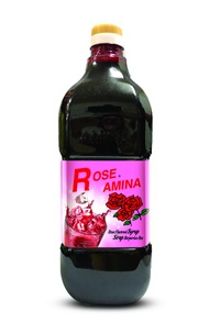 AMINA Rose Flavored Syrup 1.6L (Cordial)