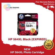 Original HP 564XL Hp564 Hp 564 Black Photo Ink Cartridge (Expired)