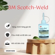 3MTM Scotch-WeldTM Instant Adhesive CA40H is a transparent, moderately viscosity Adhesive 28.3g
