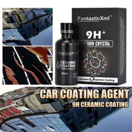50ml Graphene Ceramic Coating with Sponge 9H+ Premium Diamond Coating Waterproof Car Paint Care Anti