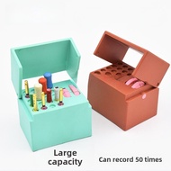 Dental Endodontic File Holder RA Bur Endodontic File Sterilization Box Expanding File Holder Measuri