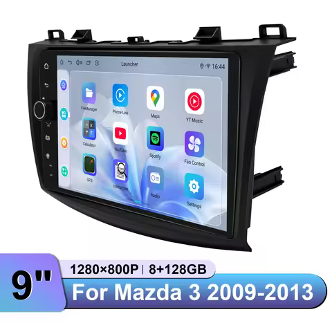 Plug&Play Car Radio Stereo for Mazda 3 2009-2013 with CANBUS Harness Support OEM USB Port& Bose AMP 