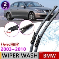 Car Wiper Blades for BMW 5 Series E60 E61 2003~2010 Windscreen Wipers 520i 523i 525i 528i 530i 535i 
