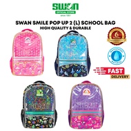 Swan Smile Pop Up School Bag L