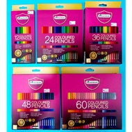 [ Master Art ] Coloured Pencils 12 / 24 / 36 / 48 / 60 Pensil Warna