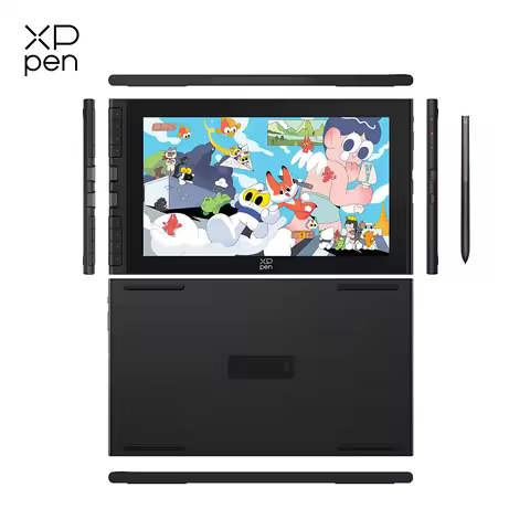 XPPen Artist 12 3rd Graphics Pen Tablet Monitor 16K Pressure 2 Scroll Dials 99%s RGB X4 Smart New Pe