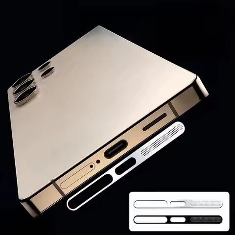 3Pcs Metal Dustproof Net Sticker For Samaung Galaxy S25 S24 S23 Ultra Earpiece Speaker Hole Anti-dus