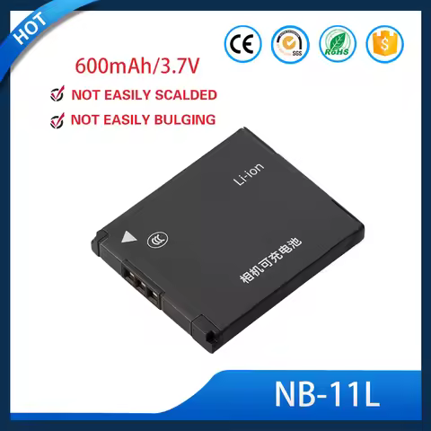 NB 11L High Capacity Li ion Replacement Battery for Canon IXUS 165 285 175 SX420 Digital Camera Long