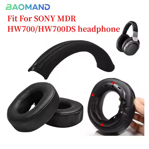 Earphone Ear Pads For SONY MDR HW700/HW700DS Earpads Sponge Soft Foam Cushion Replacement Headphones
