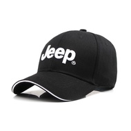 Jeep Embroidered Car Logo Baseball Cap Car Fan F1 Hat Outdoor Sports Sunscreen Cap