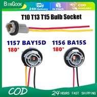 LED Brake Light 1157 Bulb Socket Lamp Holder 1156 Socket P21/5W Adapter Base Bulbs Socket Holder