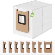 8 unit untuk Penggantian Beg Habuk Eufy E25 Omni/E28 Omni Serasi dengan Beg Pembersih Vakum Robot E2
